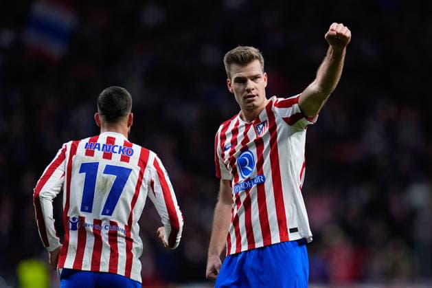 January 28, 2026, Madrid, Madrid, Spain: Alexander Sorloth of Atletico de Madrid celebrates a goal during the UEFA Champions League 2025 26 League Phase MD8 match between Atletico de Madrid and FK Bodo Glimt at Riyadh Air Metropolitano stadium on January 28, 2026 in Madrid, Spain. Madrid Spain - ZUMAa181 20260128_zaa_a181_105 Copyright: xDennisxAgyemanx