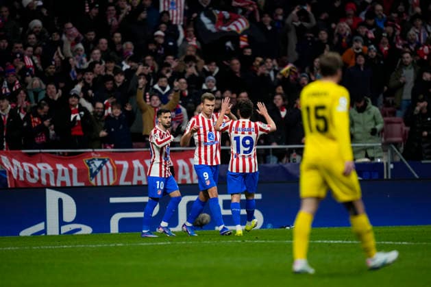 ESP: Atletico de Madrid - FK Bodo Glimt . UEFA Champions League. Matchday 8. Alexander Sorloth of Atletico de Madrid during the UEFA Champions League match, between Atletico de Madrid and FK Bodo Glimt played at Riyadh Air Mertropolitano Stadium on January 28, 2026 in Madrid, Spain. kpng Copyright: xCesarxCebollax xPRESSINx CCB_280126001ATMBOD_1095