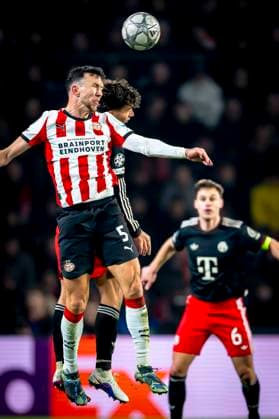 PSV Eindhoven forwarder Ivan Periï¿½ic during the match PSV Eindhoven vs FC Bayern Munchen at the Philips stadium for the Champions League - League phase - Matchday 8 season 2025-2026 in EINDHOVEN, Netherlands on 28 01 2026, (Photo by Marcel van Dorst EYE4IMAGES) -