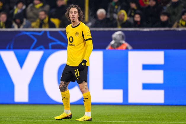 DORTMUND, GERMANY - JANUARY 28: Fabio Silva of Borussia Dortmund looks on during the UEFA Champions League 2025 26 League Phase MD8 match between Borussia Dortmund and FC Internazionale Milano at BVB Stadion Dortmund on January 28, 2026 in Dortmund, Germany. (Photo by Rene Nijhuis) SPO  Copyright: xRenexNijhuis