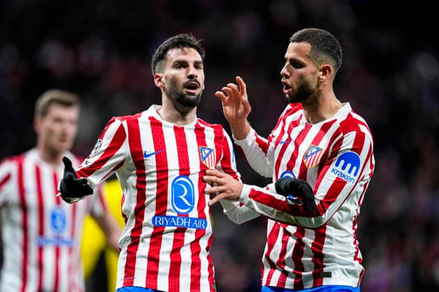 January 28, 2026, Madrid, Madrid, Spain: Alex Baena of Atletico de Madrid celebrates a goal dimissed by VAR during the UEFA Champions League 2025 26 League Phase MD8 match between Atletico de Madrid and FK Bodo Glimt at Riyadh Air Metropolitano stadium on January 28, 2026 in Madrid, Spain. Madrid Spain - ZUMAa181 20260128_zaa_a181_131 Copyright: xOscarxJ.xBarrosox