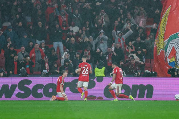 January 28, 2026, Lisbon, Lisbon, Portugal: Andreas Schjelderup of SL Benfica celebrates a goal during the UEFA Champions League 2025 26 League Phase MD8 match between SL Benfica and Real Madrid C.F. at Estadio do Lisboa e Benfica on January 28, 2026 in Lisbon, Portugal. Lisbon Portugal - ZUMAa181 20260128_zaa_a181_178 Copyright: xIrinaxR.xHipolitox