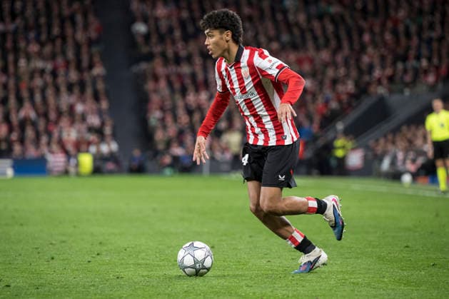 UEFA Champions League Athletic Club vs Sporting Clube de Portugal Selton Sanchez of Athletic Club in action during Champions League 2025-26 League phase match between Athletic Club and Sporting Clube de Portugal at San mames stadium. Bilbo (Basque Country). January 28, 2026. (Gari Garaialde Bostok Photo) Bilbao Bizkaia Spain Editorial Use Only  Copyright: xGarikoitzxGaraialdex xBostokxPhotox Bostok Photo GarixGaraialdex GG2601280544
