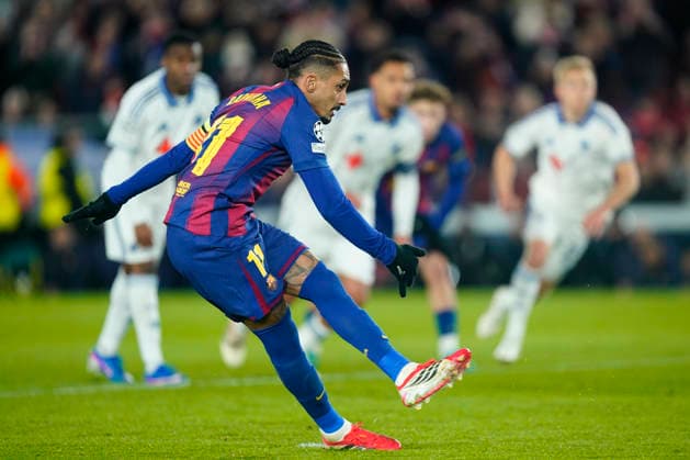 ESP: FC Barcelona, Barca v FC Copenhague. UEFA Champions League. Matchday 8. Raphael Dias Belloli Raphinha of FC Barcelona during the UEFA Champions League match, match day 8, between FC Barcelona and FC Copenhague, Spotify Camp Nou Stadium on January 28, 2026 in Barcelona, Spain. kpng Copyright: xSergioxRuizx xImagox PS_260128_BAR_COP_043