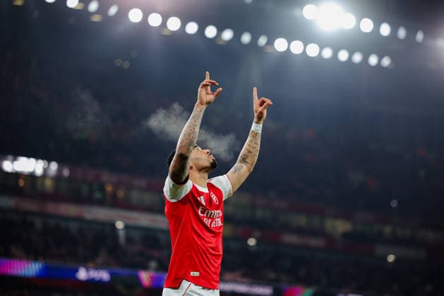 Champions League 2025 26 League Stage Arsenal v Kairat Almaty Emirates Stadium 28.01.2026 Gabriel Jesus of Arsenal is subbed on Champions League 2025 26 League Stage Arsenal v Kairat Almaty Emirates Stadium 28.01.2026 Photograph By Marc Aspland The Times  Copyright: xMarcxAsplandx NINTCHDBPICT001054839248