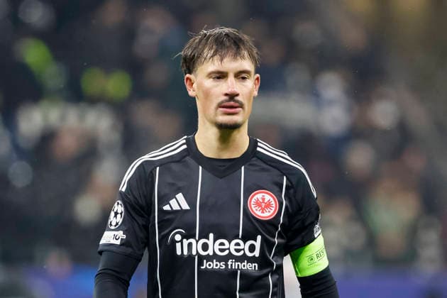 Robin Koch (Eintracht Frankfurt, 04) nach dem Spiel , Deutschland, Fussball, UEFA Champions League, 8. Spieltag, 2025 2026, Eintracht Frankfurt vs. Tottenham Hotspur, 28.01.2026, Frankfurt am Main Deutsche-Bank-Park Deutschland Copyright: xGrantxHubbsx