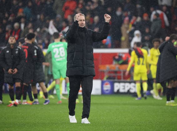 Kasper Hjulmand (Bayer Leverkusen, Trainer) GER, Bayer 04 Leverkusen vs. Villarreal CF, Fussball, Champions League, 8. Spieltag, Spielzeit 2025 2026, 28.01.2026 GER, Bayer 04 Leverkusen vs. Villarreal CF, Fussball, Champions League, 8. Spieltag, Spielzeit 2025 2026, 28.01.2026 Leverkusen Copyright: xEibner-Pressefotox xThomasxStoeckerx EP_TSR