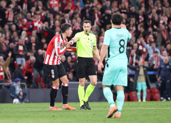Athletic Club Bilbao vs Sporting CP 2025-26 UEFA Champions League, Bilbao, Spain, 28 January 2026. Mikel Vesga (Athletic Club) gestures, Credit:Juan Lazkano Photobilbao Avalon Bilbao, Basque Country, Spain  Copyright: xJuanxLazkanoxPhotobilbaox xAvalonx 1070107958