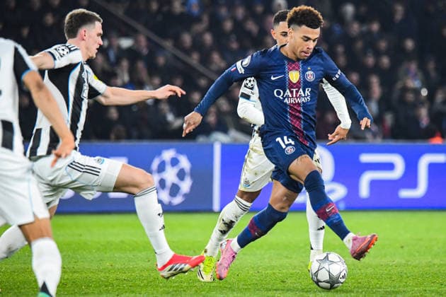 FOOTBALL : Paris Saint Germain vs Newcastle United - Ligue des Champions - Phase de Ligue - JournÃ e 8 - 28 01 2026 Desire Doue (Paris SG) ParisFrance  Copyright: xBaptistexAutissierx