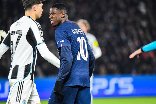FOOTBALL : Paris Saint Germain vs Newcastle United - Ligue des Champions - Phase de Ligue - JournÃ e 8 - 28 01 2026 Ousmane Dembele (Paris SG) ParisFrance  Copyright: xBaptistexAutissierx