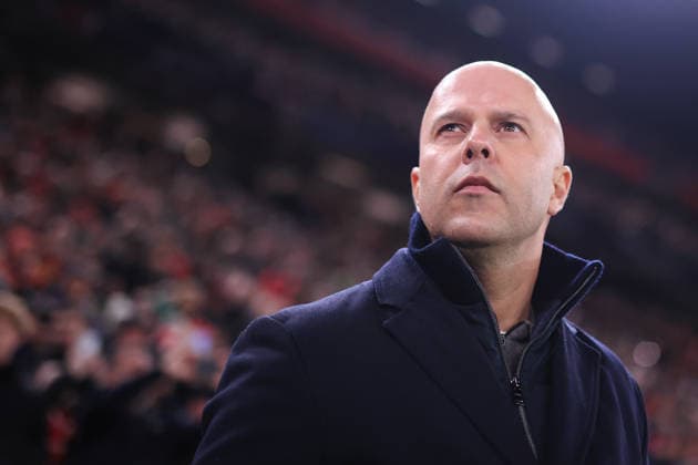 Football - UEFA Champions League - League Phase - Liverpool v Qarabag 28th January 2026 - UEFA Champions League - League Phase - Liverpool v Qarabag - Liverpool manager Arne Slot - Photo: Simon Stacpoole Offside. Manchester UK *** Fußball UEFA-Champions-League-Phase Liverpool gegen Qarabag 28. Januar 2026 UEFA-Champions-League-Phase Liverpool gegen Qarabag Liverpool-Manager Arne Slot Foto Simon Stacpoole Abseits Manchester UK  Copyright: xSimonxStacpoolexOffside