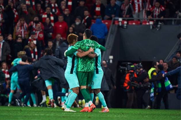 UEFA Champions League opening phase soccer match between Athletic Club and Sporting CP at San Mames stadium in Bilbao, Spain, Wednesday, Jan. 28, 2026. 900 Cordon Press  900 CordonxPress LOF - UEFA Champions League Athletic Club vs Sporting CP