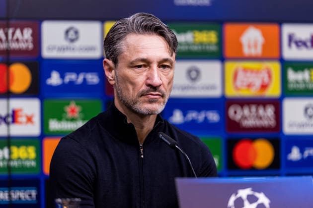 DORTMUND, GERMANY - JANUARY 28: Niko Kovac (Head Coach Borussia Dortmund) during the post game press conference, PK, Pressekonferenz after the UEFA Champions League match between Borussia Dortmund vs. FC Internazionale Milano at Signal Iduna Park on matchday 8 of the UEFA Champions League on January 28, 2026 in Dortmund, Germany. North Rhine Westphalia Germany Copyright: xSteffiexWunderlx