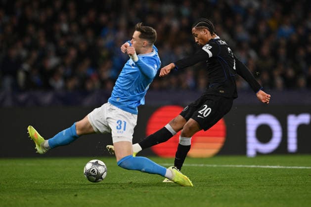 CALCIO - UEFA Champions League - SSC Napoli vs Chelsea FC Joao Pedro of Chelsea F.C. cscores the goal for 2-3 during the UEFA Champions League phase day 8 football match between S.S.C. Napoli and Chelsea F.C. at the Diego Armando Maradona Stadium on January 27, 2026 in Naples, Italy. Naples Italy  Copyright: xIPAxSport ABACAx