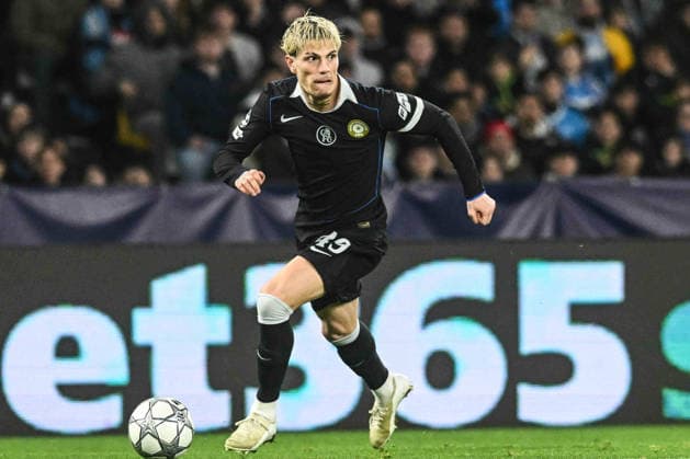 Alejandro Garnacho of Chelsea FC in action during the Uefa Champions League between SSC Napoli vs Chelsea FC :Agostino Gemito PA  Copyright: xDaniloxGemito IPAxSportx xipa-agency.netx xx IPA_70680498 IPA_Agency_IPA70680498