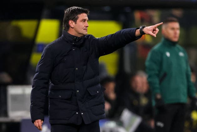 DORTMUND, GERMANY - JANUARY 28: FC Internazionale head coach Cristian Chivu gestures during the UEFA Champions League 2025 26 League Phase MD8 match between Borussia Dortmund and FC Internazionale Milano at BVB Stadion Dortmund on January 28, 2026 in Dortmund, Germany. (Photo by Rene Nijhuis) SPO  Copyright: xRenexNijhuis