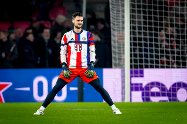 SC Bayern Munchen goalkeeper Sven Ulreich during the match PSV Eindhoven vs FC Bayern Munchen at the Philips stadium for the Champions League - League phase - Matchday 8 season 2025-2026 in EINDHOVEN, Netherlands on 28 01 2026, (Photo by Marcel van Dorst EYE4IMAGES) -
