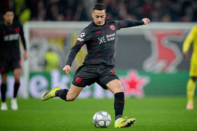 LEVERKUSEN, GERMANY - 28 JANUARY, 2026: Lucas Vazquez - The UEFA Champions League football match between Bayer 04 Leverkusen vs Villareal FC at BayArena.  Copyright: xVitaliixKliuievx
