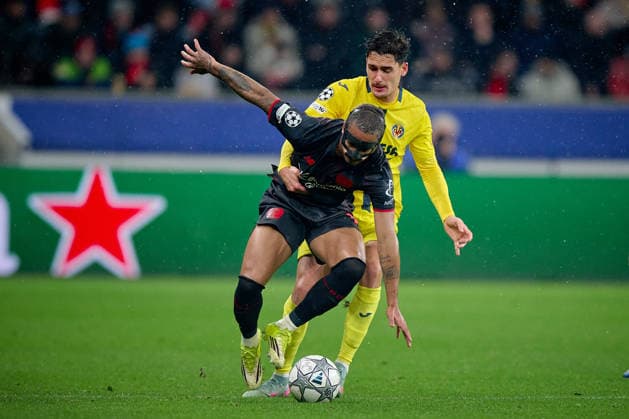 LEVERKUSEN, GERMANY - 28 JANUARY, 2026: Arthur - The UEFA Champions League football match between Bayer 04 Leverkusen vs Villareal FC at BayArena.  Copyright: xVitaliixKliuievx