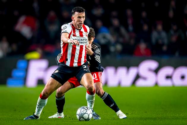 PSV Eindhoven forwarder Ivan Periï¿½ic during the match PSV Eindhoven vs FC Bayern Munchen at the Philips stadium for the Champions League - League phase - Matchday 8 season 2025-2026 in EINDHOVEN, Netherlands on 28 01 2026, (Photo by Marcel van Dorst EYE4IMAGES) -