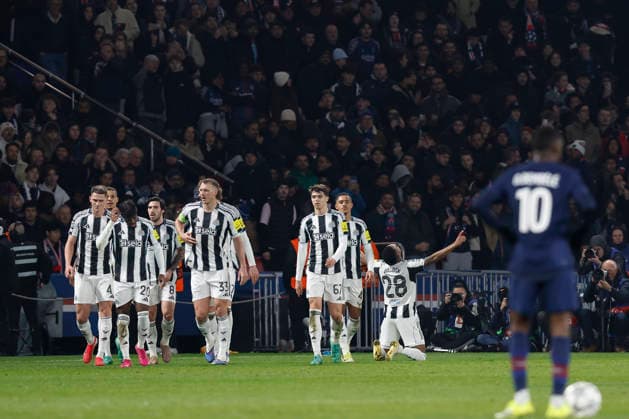 January 28, 2026, Paris, Paris, France: Sandro TONALI of NEWCASTLE UNITED celebrates after scoring during the match of UEFA Champions League between Paris Saint Germain and New Castle United at Parc des Princes Stadium - on January 28 2025 Paris - France Paris France - ZUMAb253 20260128_zsp_b253_026 Copyright: xLoicxBaratouxx