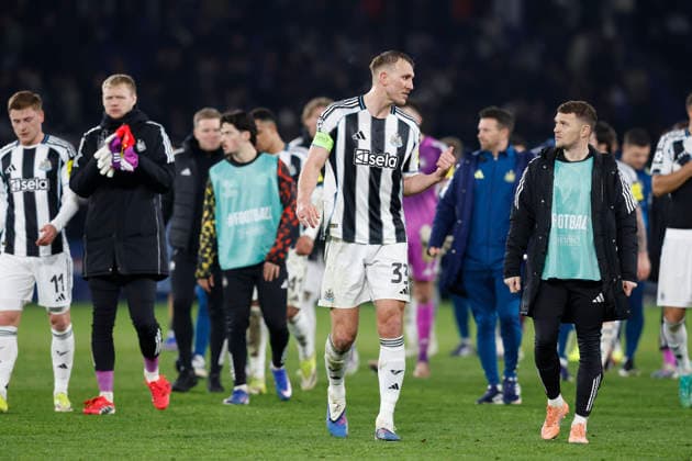 January 28, 2026, Paris, Paris, France: Dan BURN of NEWCASTLE UNITED during the match of UEFA Champions League between Paris Saint Germain and New Castle United at Parc des Princes Stadium - on January 28 2025 Paris - France Paris France - ZUMAb253 20260128_zsp_b253_050 Copyright: xLoicxBaratouxx