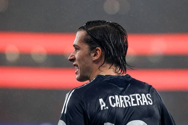 Estadio da Luz Ãlvaro Carreras of Real Madrid CF reacts during the UEFA Champions League 2025 26 League Phase MD8 match between SL Benfica and Real Madrid C.F. at on January 28, 2026 in Lisbon, Portugal. UEFA Champions League 2025 26 League Phase MD8 - SL Benfica vs Rea Madrid CF (Valter Gouveia SPP) Copyright: xValterxGouveia SPPx spp-en-VaGo-VG_L6262