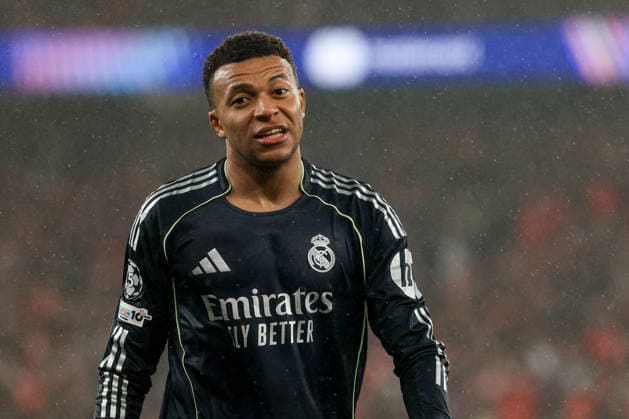 Estadio da Luz Kylian MbappÃ of Real Madrid CF looks on during the UEFA Champions League 2025 26 League Phase MD8 match between SL Benfica and Real Madrid C.F. at on January 28, 2026 in Lisbon, Portugal. UEFA Champions League 2025 26 League Phase MD8 - SL Benfica vs Rea Madrid CF (Valter Gouveia SPP) Copyright: xValterxGouveia SPPx spp-en-VaGo-VG_L6349