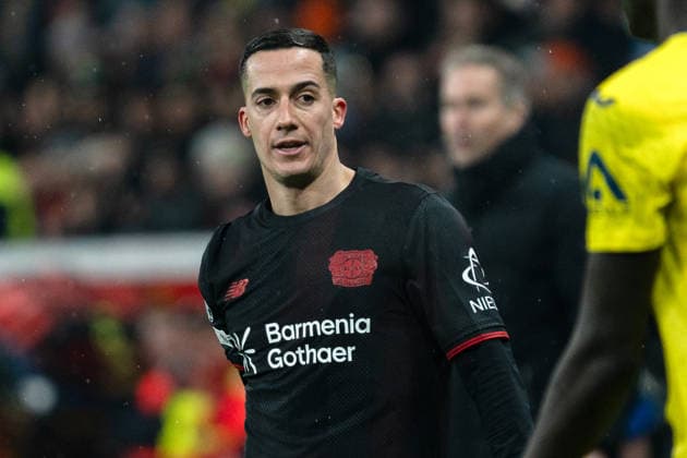 UEFA Champions League 2025 26 Bayer 04 Leverkusen vs. Villarreal CF 8. Spieltag der Ligaphase Mittwoch, 28.01.2026 BayArena (Nordrhein-Westfalen, Deutschland) Lucas Vazquez ( 21) Copyright: xCelinaxLeiersx