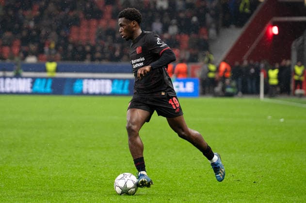 UEFA Champions League 2025 26 Bayer 04 Leverkusen vs. Villarreal CF 8. Spieltag der Ligaphase Mittwoch, 28.01.2026 BayArena (Nordrhein-Westfalen, Deutschland) Ernest Poku ( 19) Copyright: xCelinaxLeiersx