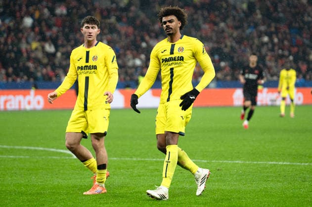 UEFA Champions League 2025 26 Bayer 04 Leverkusen vs. Villarreal CF 8. Spieltag der Ligaphase Mittwoch, 28.01.2026 BayArena (Nordrhein-Westfalen, Deutschland) Renato Veiga ( 12) Copyright: xCelinaxLeiersx