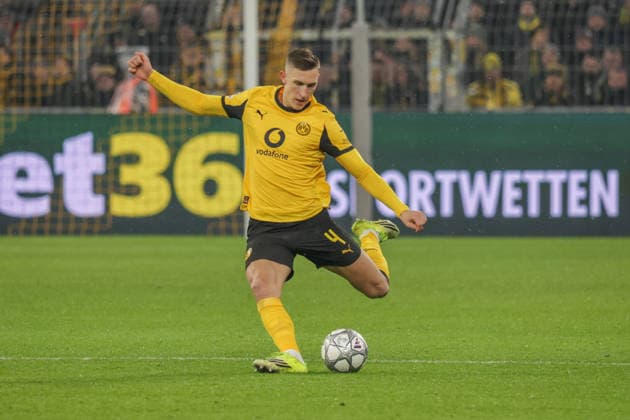 28.01.2026, xgrfx, Fussball UEFA Champions League , Borussia Dortmund - Inter Mailand v.l. Nico Schlotterbeck (Borussia Dortmund) (DFL DFB REGULATIONS PROHIBIT ANY USE OF PHOTOGRAPHS as IMAGE SEQUENCES and or QUASI-VIDEO) Signal Iduna Park