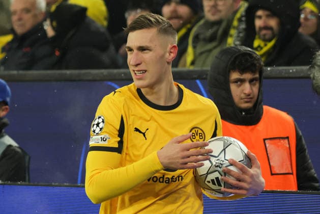 28.01.2026, xgrfx, Fussball UEFA Champions League , Borussia Dortmund - Inter Mailand v.l. Nico Schlotterbeck (Borussia Dortmund) (DFL DFB REGULATIONS PROHIBIT ANY USE OF PHOTOGRAPHS as IMAGE SEQUENCES and or QUASI-VIDEO) Signal Iduna Park
