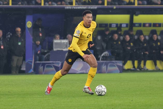 28.01.2026, xgrfx, Fussball UEFA Champions League , Borussia Dortmund - Inter Mailand v.l. Jobe Bellingham (Borussia Dortmund) (DFL DFB REGULATIONS PROHIBIT ANY USE OF PHOTOGRAPHS as IMAGE SEQUENCES and or QUASI-VIDEO) Signal Iduna Park