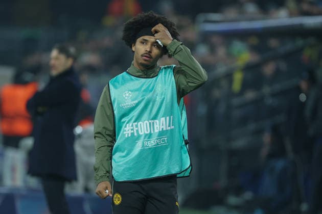 UEFA Champions League - Borussia Dortmund - Inter Mailand am 28.01.2026 im Signal Iduna Park in Dortmund Karim Adeyemi (Dortmund 27)