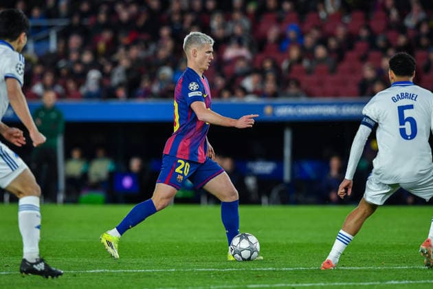 FC Barcelona, Barca v FC COPENHAGUE SPOTIFY CAMP NOU. BARCELONA. January 28, 2026 FC BARCELONA vs FC COPENHAGUE January 28, 2026 Dani Olmo (20) of FC Barcelona during the soccer match corresponding to the eigth match of the group stage of the UEFA Champions League between FC Barcelona and FC Copenhague at Spotify Camp Nou in Barcelona, Spain. Barcelona ESP Copyright: xS.xRosx