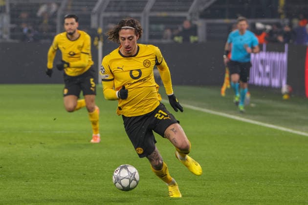 Dortmund, Deutschland 28. Januar 2026: Champions League - 2025 2026 - Borussia Dortmund vs. Inter Mailand Im Bild: Fabio Silva (BVB) Signal Iduna Park Nordrhein Westfalen Copyright: xFotostandx xFantinix