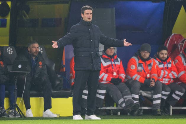 Dortmund, Deutschland 28. Januar 2026: Champions League - 2025 2026 - Borussia Dortmund vs. Inter Mailand Im Bild: Trainer Cristian Chivu (Inter) Signal Iduna Park Nordrhein Westfalen Copyright: xFotostandx xFantinix
