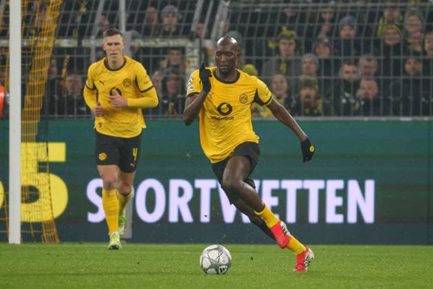 Dortmund, Deutschland 28. Januar 2026: Champions League - 2025 2026 - Borussia Dortmund vs. Inter Mailand Im Bild: Serhou Guirassy (BVB) Signal Iduna Park Nordrhein Westfalen Copyright: xFotostandx xFantinix