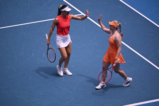 2026 Australian Open Legend Doubles Angelique Kerber (GER) Andrea Petkovic (GER) *** 2026 Australian Open Legend Doubles Angelique Kerber GER Andrea Petkovic GER
