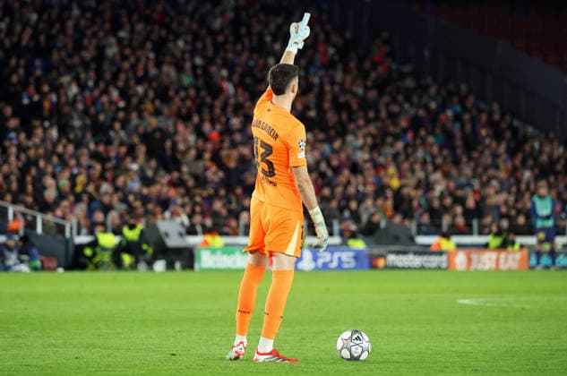 FC Barcelona, Barca v F.C. Copenhagen - UEFA Champions League 2025 26 League Phase MD8 Joan Garcia plays during the match between FC Barcelona and FC Copenhagen, corresponding to matchday 8 of the league phase of the UEFA Champions League, at the Spotify Camp Nou in Barcelona, Spain, on January 28, 2026. Barcelona Barcelona Spain  Copyright: xUrbanandsportx originalFilename:urbanandsport-fcbarcel260128_np1XW.jpg