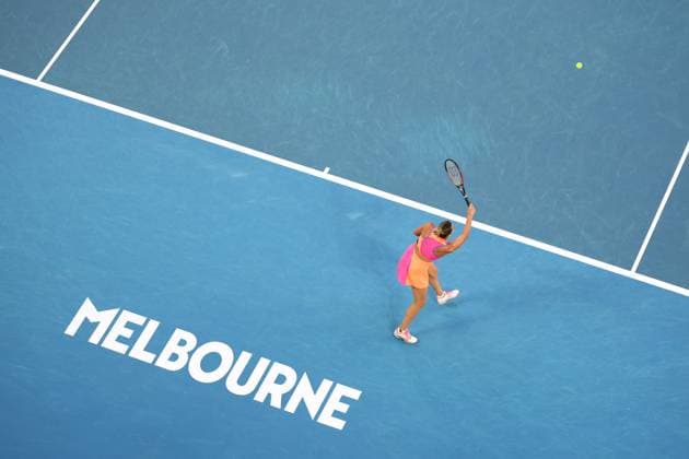 Aryna Sabalenka during her Semi-final match Australian Open tennis tournament, Day Twelve, Melbourne Park, Australia - 29 Jan 2026Melbourne Melbourne Park Victoria (VIC) Australia  Copyright: xRachelxBach Shutterstockx 16455614h