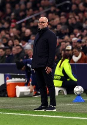 Trainer Fred Grim of AFC Ajax during the match AFC Ajax Amsterdam vs Olympiacos Piraues at the Johan Cruijff ArenA for the UEFA Champions League season 2025-2026 in AMSTERDAM, Netherlands on 28 january 2026 (Photo by Peter Lous EYE4IMAGES) -