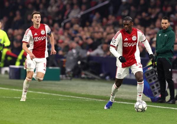 Jorthy Mokio of AFC Ajax during the match AFC Ajax Amsterdam vs Olympiacos Piraues at the Johan Cruijff ArenA for the UEFA Champions League season 2025-2026 in AMSTERDAM, Netherlands on 28 january 2026 (Photo by Peter Lous EYE4IMAGES) -
