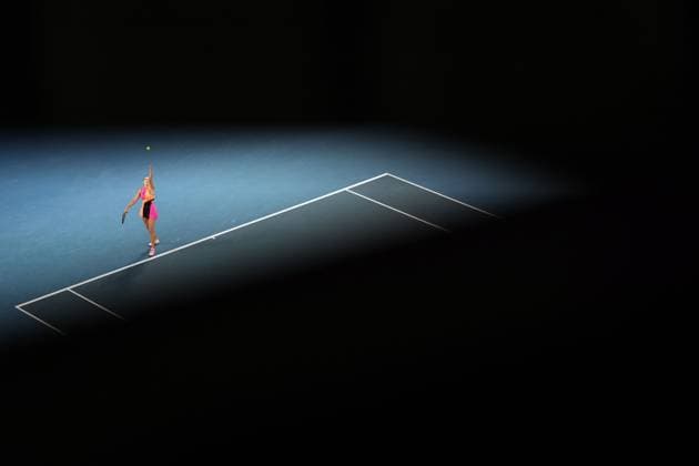 Aryna Sabalenka during her Semi-final match Australian Open tennis tournament, Day Twelve, Melbourne Park, Australia - 29 Jan 2026Melbourne Melbourne Park Victoria (VIC) Australia  Copyright: xRachelxBach Shutterstockx 16455614j