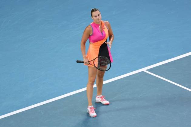 Aryna Sabalenka during her Semi-final match Australian Open tennis tournament, Day Twelve, Melbourne Park, Australia - 29 Jan 2026Melbourne Melbourne Park Victoria (VIC) Australia  Copyright: xRachelxBach Shutterstockx 16455614l