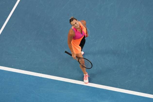 Aryna Sabalenka during her Semi-final match Australian Open tennis tournament, Day Twelve, Melbourne Park, Australia - 29 Jan 2026Melbourne Melbourne Park Victoria (VIC) Australia  Copyright: xRachelxBach Shutterstockx 16455614m