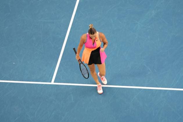 Aryna Sabalenka during her Semi-final match Australian Open tennis tournament, Day Twelve, Melbourne Park, Australia - 29 Jan 2026Melbourne Melbourne Park Victoria (VIC) Australia  Copyright: xRachelxBach Shutterstockx 16455614ag