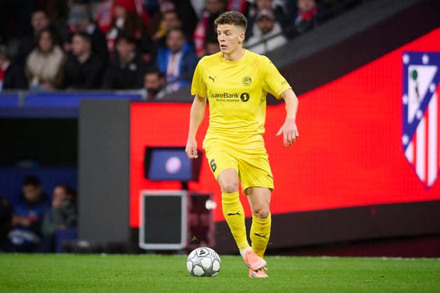 FK Bodo Glimt s Jostein Gundersen during Champions League 2025 2026, Round 8 match. January 28 ,2026. (20260128086)