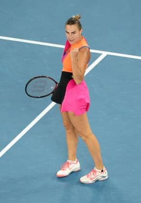 Aryna Sabalenka wins her Semi-final match Australian Open tennis tournament, Day Twelve, Melbourne Park, Australia - 29 Jan 2026Melbourne Melbourne Park Victoria (VIC) Australia  Copyright: xRachelxBach Shutterstockx 16455614an